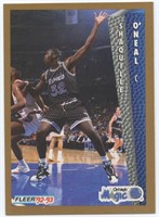 Great 1992-93 Fleer Shaquille O'Neal Rookie Card