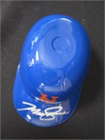 MAX SCHERZER SIGNED MINI HELMET METS COA