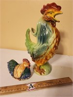 Rooster Pitcher & Rooster Salt and Pepper Shakers
