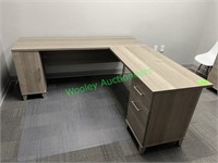 L Shaped Office Desk: one L (48"x24") other L