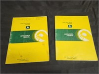 2 John Deere Operator's Manuals - 4640 and 4840