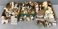 Dog Animal Figures Lot Collection