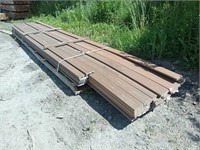 (51)Pcs Brown Composite Lumber
