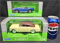 2 Wellys Nex 1:24 Cars - 1965 Shelby Cobra +