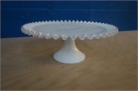 Footed Glass Cake Stand