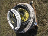 Large group of various style wire including 14/3,