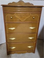 Antique Elkin Furniture Co Art Deco Dresser