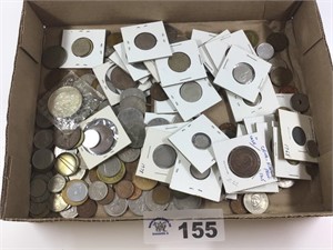 ASSORTMENT OF FOREIGN COINS