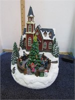 ANIMATED CHRISTMAS VILLAGE DECOR