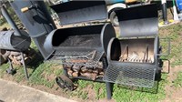 Huge Lyfe Tyme Heavy Metal BBQ Smoker 75x28x78