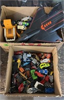 BX OF MINIATURE CARS & BX OF CARS/TOYS