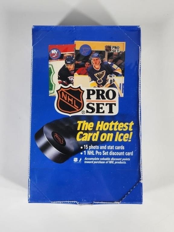 1990 NHL PRO SET WAX BOX SEALED