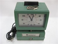 8.5"x 6"x 10" Vintage Electric Time Clock Untested