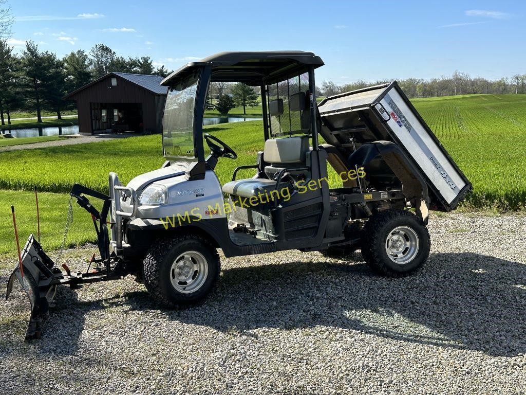 Kubota RTV900 w/Power Bed, 72" Plow, 1497 Hrs