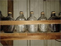 9 Bicentennial Syrup Bottles