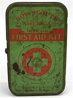 Vintage Boy Scouts of America First Aid Kit