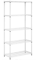 5-TIER HEAVY-DUTY ADJUSTABLE SHELVING UNIT WITH