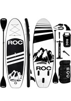 ROC INFLATABLE STAND UP PADDLE BOARDS WITH PADDLE