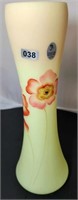 Burmese Vase HP Orange Poppies #324/950