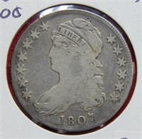 1807 Bust Silver Half Dollar - Lg Stars