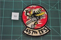 457th TFS Tactical Fighter Sq 1970s Military Patch