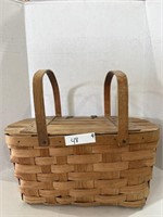 Wooden Picnic Basket