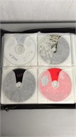 30 CD Lot With Carrying Case