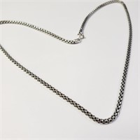 $340 Silver 17" 11.3G Necklace
