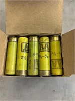 25. 20 guage shot gun shells