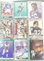 Binder of Football Cards - CFL & NFL