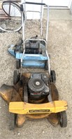 22 inch self-propelled mower no gas