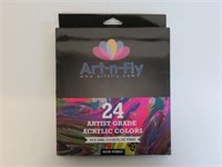 Art-N-Fly 24 Acrylic Colour Tubes
