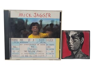 Mick Jagger Signed CD Single Etc