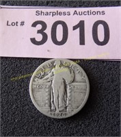 1926 Standing Liberty silver quarter