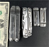 4 Leatherman Multi-Tools