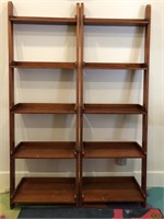 Ladder Step Bookshelves