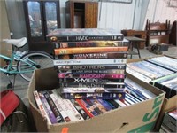 BOX LOT OF DVD MOVIES