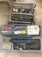 3 RYOBI MULTI-TOOLS