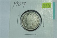 1907 Liberty V Nickel