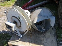 Hose Reels and Exhaust Fan-