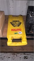 Caution slip floor signs