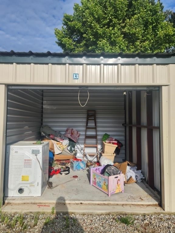 July Storage Unit Auction