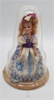 Vintage Plastic Doll w Sleep Eyes & Star of David