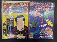 Lot of (2) DC Comics- 1973 20¢ & 60¢ 1983