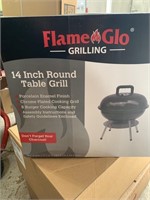 New Flame Glo 14 inch Round Table Grill