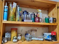 Contents of cabinet screws bolts and more