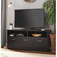 $130  Mainstays 3-Door TV Stand Console for TVs up