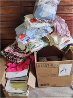 Box Lot of Fabric