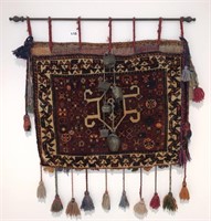 30X33 TAPESTRY WALL HANGING AND BELLS