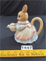 Figural Bunny Teapot